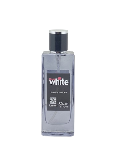 Rose White 50 Ml. Erkek Parfümü Amber - Misk