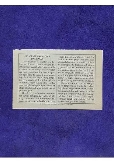 22 Mayıs 2002 Takvim Yaprağı - Nostalji Koleksiyonluk Takvim Yaprağı