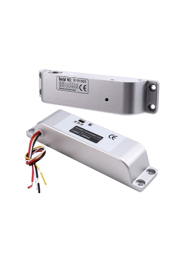 Leasetake Elektrikli Damla Cıvata Kilidi 4 Kablolu Dc12v Elektronik Gömme Kilitler Ahşap Kapı Kilidi Demir Kapı Kilidi