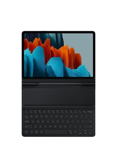 Samsung Uyumlu Tab S8 Klavyeli Kılıf Siyah Ince Ef-Dt630Bbegtr