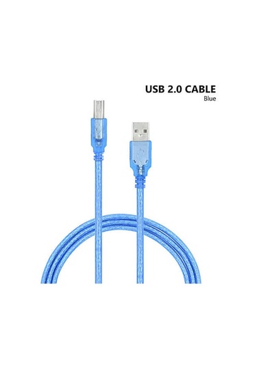 0.5 Metre - 50Cm Usb 2.0 Yazıcı Kablosu - Usb Tip B Kablo