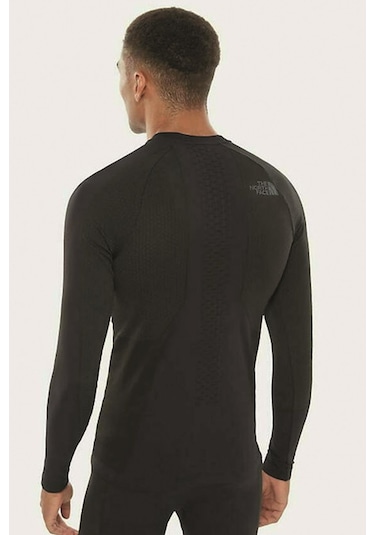 The North Face M SPORT L/S CREW NECK Erkek Tshirt NF0A3Y28KT01 Siyah