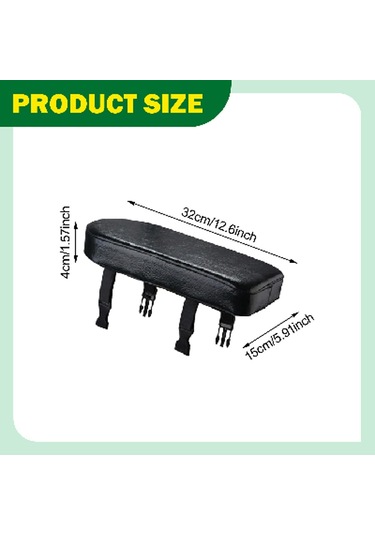 Homyl Bisiklet Sele Aşınmaya Dayanıklı Evrensel Arka Koltuğu Siyah