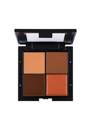 Flormar Yoğun Pigmentli Kontür Paleti (Soğuk Alt Ton) - Contour Palette - 003 Medium Deep - 8690604370801