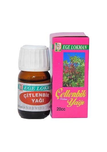 Ege Lokman Çitlenbik Yağı 20 ML