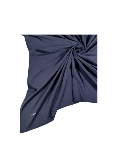 Tuana Eşarp Pamuk Jazz Eşarp 105x105cm Lacivert
