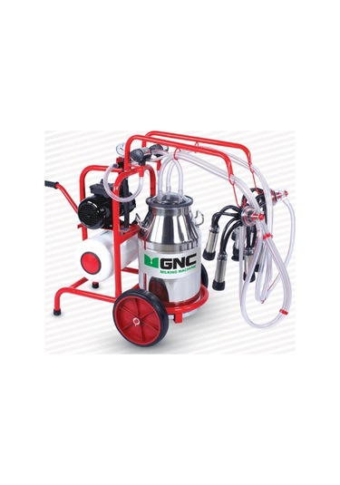 Gnc  Sym 40.8 Çift Sağım Alüminyum Tek Güğüm Süt Sağım Makinesi