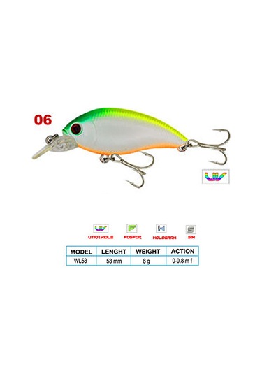 Wily Coupe Cl:06 53mm 8gr 0-0.8m F Standart