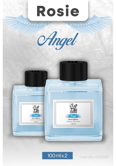 2 Adet Angel Melek Rosie Çubuklu Oda Kokusu 100 Ml Fresh