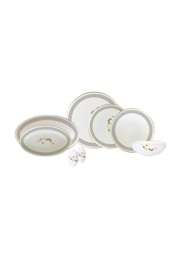 N3542 Amber Elegans 28 Parça 6 Kişilik Yemek Takımı