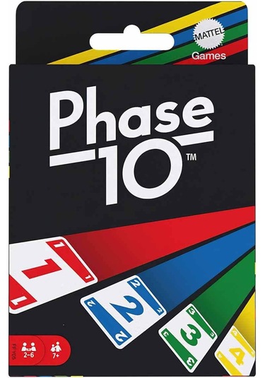 Orjinal Lisanslı Phase 10 Eğlenceli Kart Oyunu