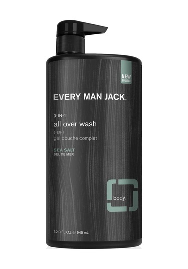 Every Man Jack All Ower Wash 3 in 1 Sea Salt Şampuan 945 ML