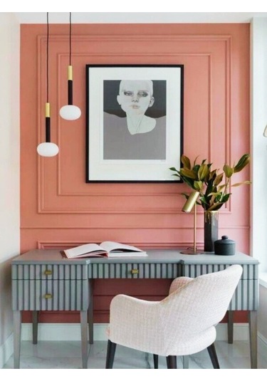 Dekoratif Boyanabilir Poliüretan Duvar Çıtası En 4 Cm Uzunluk :120 Cm