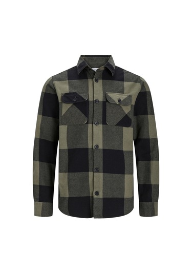 Erkek Jack & Jones Rahat Kalıplı Ceket - Yeşil Yeşil