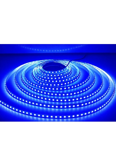 15 Metre Cata Ct 4484 İç Mekan 10 Çipli Şerit Led 12v Mavi Işık