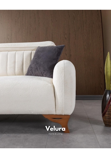 Royal Köşe Koltuk Takımı Krem