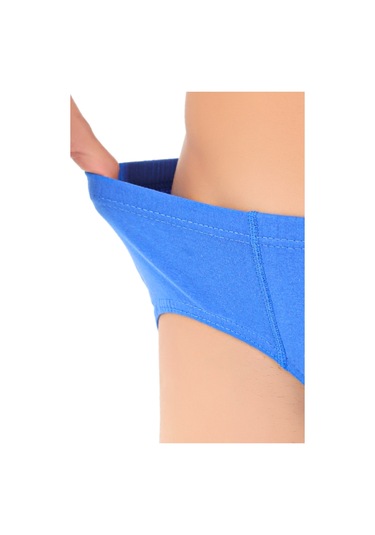 Cennetoğlu 6'lı Ekonomik Pamuklu Erkek Slip Külot - Gün Boyu Konfor Ve Kalite Renkli