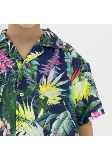 Erkek Çocuk Desenli Gömlek 2411bk06009-4326 001