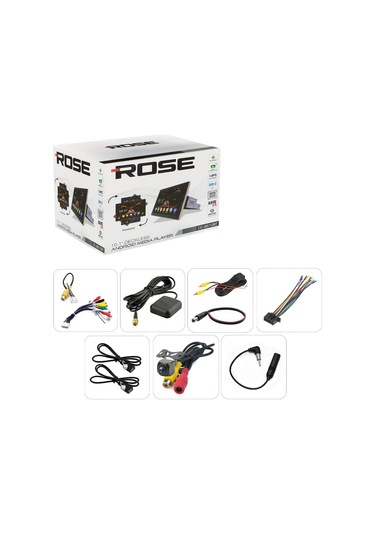 10.1'' Android Oto Tablet 2-32 360 Döner Kafa Kameralı Rose Dc-8610bt-232