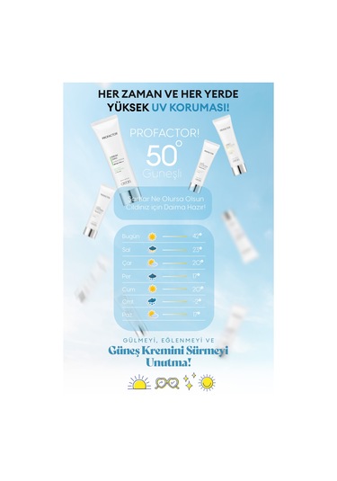 Cre'ars Peptit İçerikli Yoğun Nemlendirici Güneş Kremi SPF50+ 50 ML