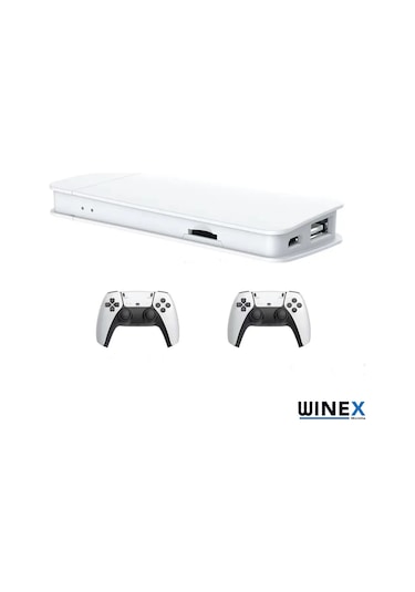 Winex Arcade M15 2024 4KHD Emuelec Retro Game Stick 90 Lı Yıllar Atari Makinası Oyunları 20600 Oyunlu Konsol