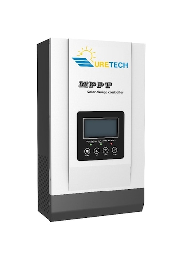 Uretech 60 A Amper Mppt Şarj Kontrol Cihazı Güneş Paneli Solar Regülatörü 12/24/48V 60Ah