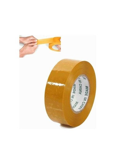 Willowhaven 45mm Genişlik 25mm Kalınlık Paket Sızdırmazlık Bandı Rulo Sarı Evrensel Kullanım Diğer