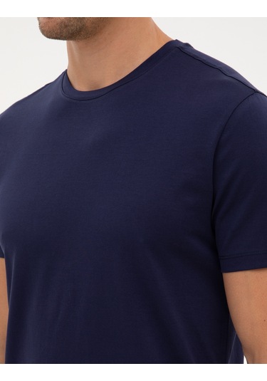 Pierre Cardin Erkek Lacivert Tişört Basic 50320102-vr033 Lacivert