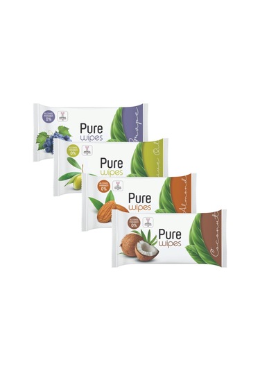 Pure Wipes Islak Havlu 4 X 50'Li 200 Yaprak