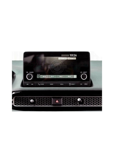 Honda Civic 2022-2023 Uyumlu 7 İnç Navigasyon 9h Nano Ekran Koruyucu