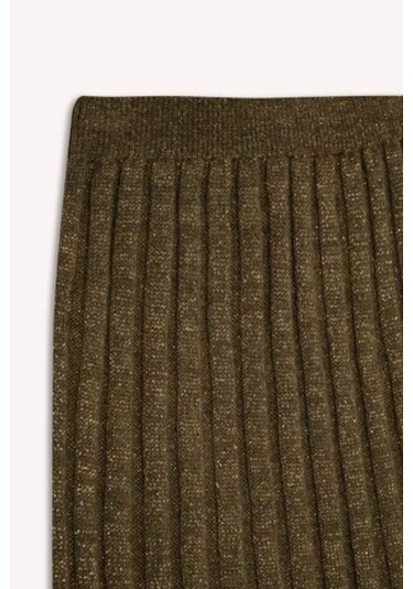 DeFacto 	Regular Fit Maxi Triko Etek B0089AX24WNKH474 Haki