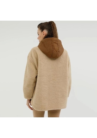 Lumberjack Wl Hannah 6ct2008 4pr 101888414 Kadın Mont Camel Xs-xl Camel