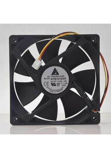 Delta Afb1212sh ,120x25mm 12vdc 113-cfm 2-kablo Fan