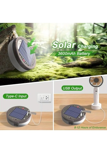 Willowhaven Outdoor Su Geceirmez Taşınabilir Katlanabilir String Işık Warm White 42ft 8 Aydınlatma Modu