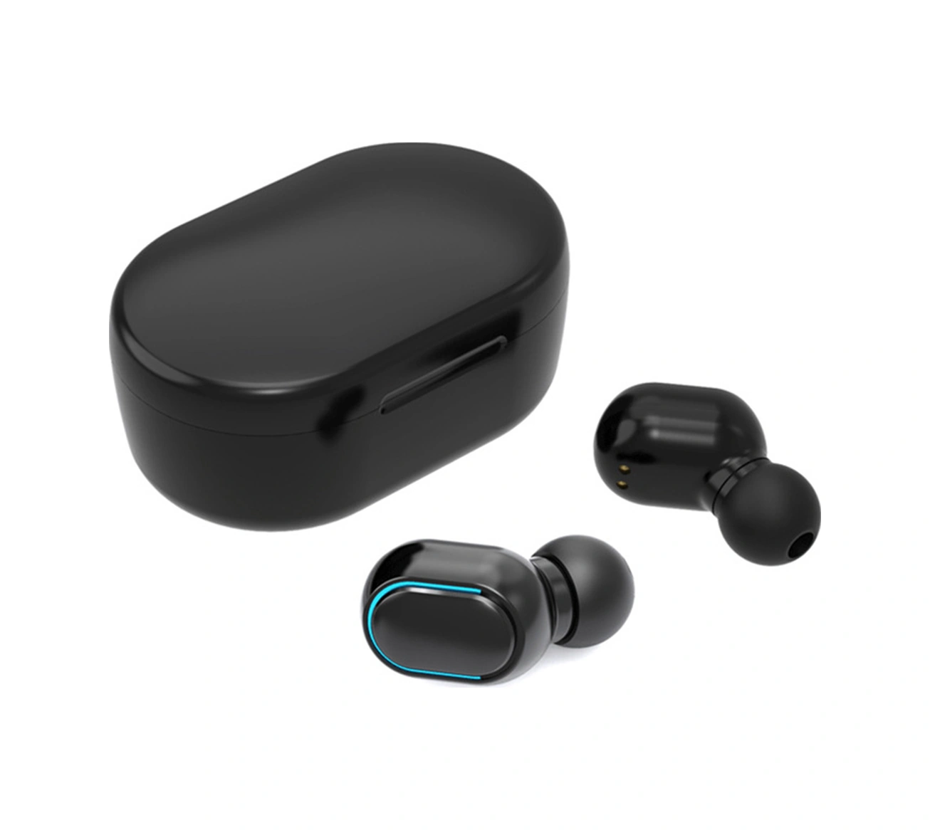 Moveevo A6s Tws Bluetooth 5.0 Kulak İçi Kulaklık, Dokunmatik Kontrol, İkili Konuşma, Ipx4 Su Geçirmez Spor Kulaklığı Siyah A6s Tws