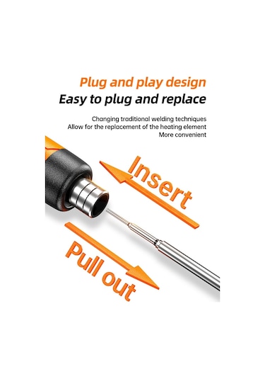 Usb Dijital Ekran Şarjlı Havya Seti 5 Vitesli Sıcaklık Ayarlanabilir Standart Sürüm Gri