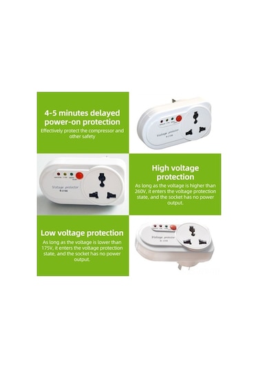 Xianwen Geeroyoo Buzdolabı İçin 2000w 16a Voltaj Ve Aşırı