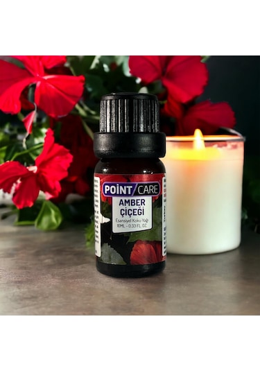 Point Care Amber Çiçeği Mum Esansı 10ml , Mum Koku Soya Wax Esans