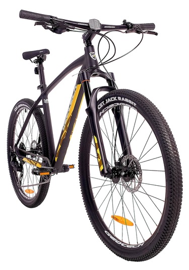 Geotech Mode Elite 27,5 9 Vites Hd Dağ Bisikleti - Mat Siyah/sarı