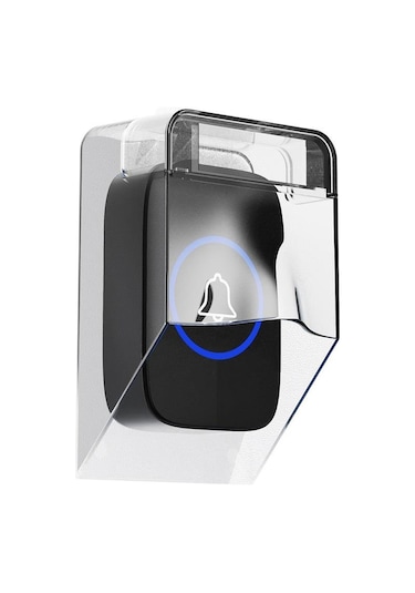 Cacazı Ledli 60 Melodi Kablosuz Kapı Zili + Koruyucu Kapak