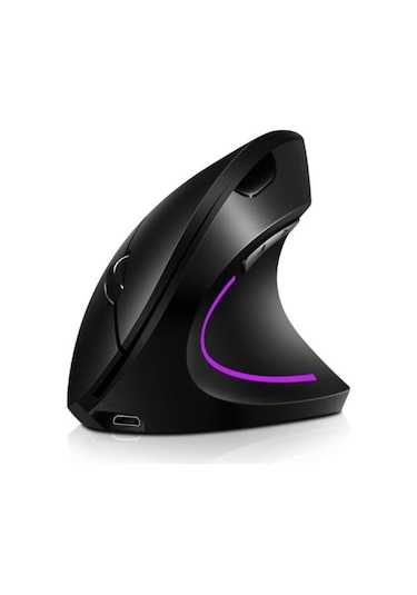 Kablosuz Dikey Fare, 6 Düğmeli Kablosuz Fare, Taşınabilir Dikey Kablosuz Fare, Kablosuz Fare