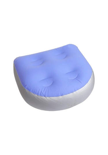 Fosenze Konforlu Şişme Oturma Yastığı - Emici Tabanlı, Su Ve Hava Dolumlu, Yetişkin Ve Çocuklar İçin Mavi