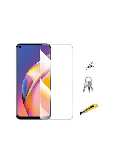 Oppo Reno 5 Lite Blue Nano Screen Protector Esnek Nano