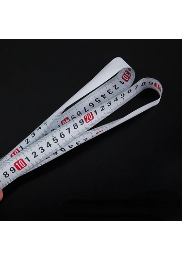 3m X 19mm-2m 3m 5m Mezura Metrik Çelik Ölçüm Cetveli Mesafe Ölçme Aracı Metre Cetvel Çelik Bant Uzunluğu Metal Ölçme Aletleri