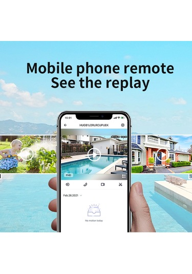 Geeroyoo A7 Akıllı Wifi Güvenlik Kamerası: 1080p, Gece Görüşü, İki Yönlü Ses, 360 Dönüş, Tf Kart Ve Bulut Depolama, Usb Güç, Beyaz Beyaz