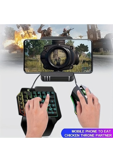 Techbloom Zıyou Lang Siyah Kablolu Oyun Klavye Ve Fare Seti 39 Tuslu Rgb Aydinlatmali Pc Oyuncuları Icin Diğer