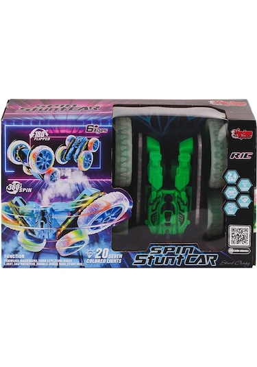Hg-4-45 Kumandalı Işıklı Buharlı Stunt Spin Araba -vardem Oyuncak