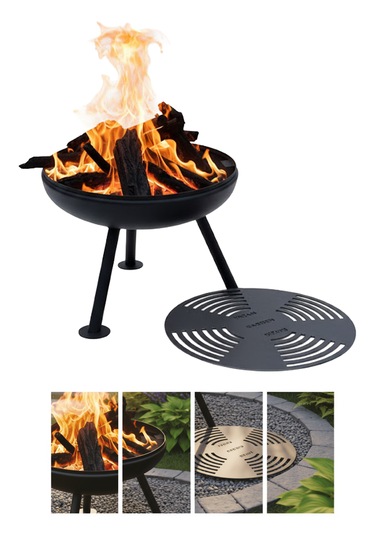 Ateş Çukuru Ve Mangal Siyah