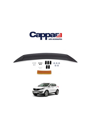 Cappafe Kia Sportage Ön Kaput Koruma Rüzgarlık 4Mm Abs 2011-15