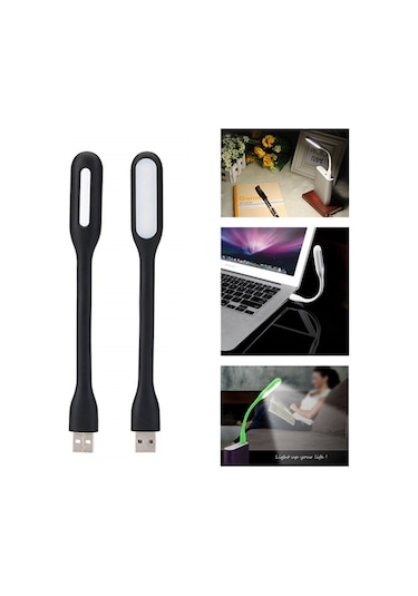 Koodmax Taşınabilir Usb Led Işık Laptop Lambası - Siyah